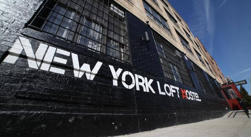 New York loft hostel